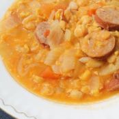Chickpea Soup with Sausage