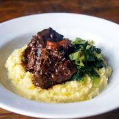 Slow Cooked Ox Cheeks in Wine