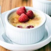 Raspberry Creme Brulee