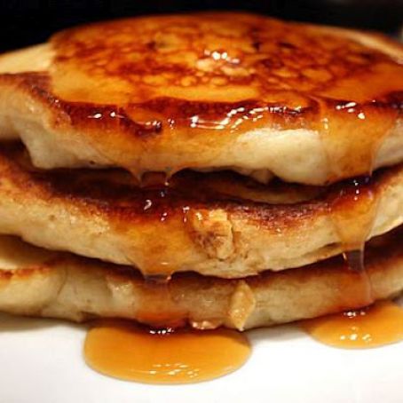Banana Walnut Pancakes