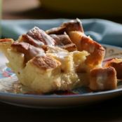 Challah Bread Pudding with Limoncello