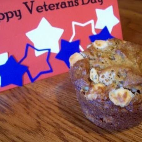 Pumpkin White Chocolate Chip Muffins