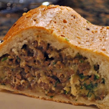 Sausage Stuffed French Loaf