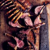 Grilled Saffron Rack of Lamb