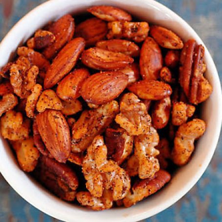 nuts - paleo spiced nuts