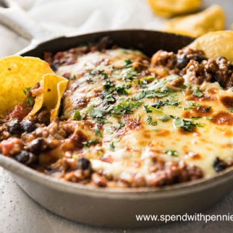 Beef Enchilada Dip