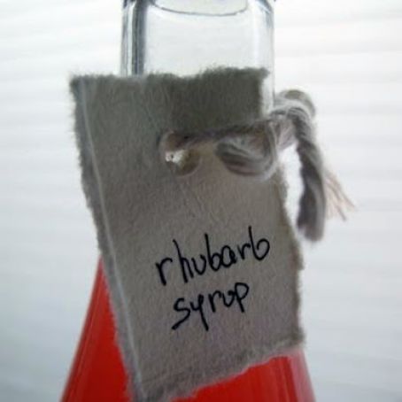 Rhubarb Syrup