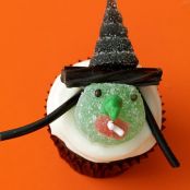 Green Witch Cupcake