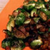 Roasted Brussels Sprouts with Pancetta