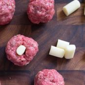 Cheesy slowcooker meatballs