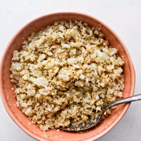Roasted Cauliflower Rice