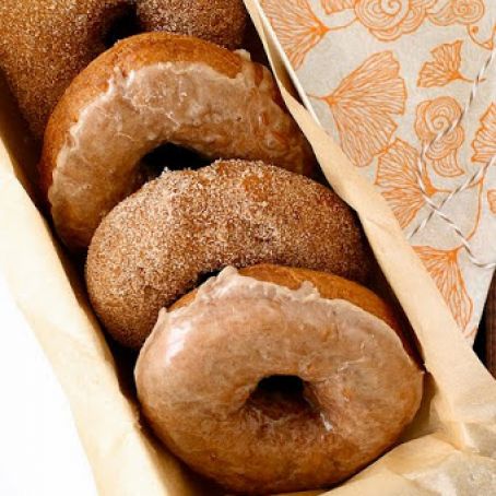 Pumpkin Doughnuts