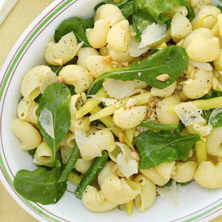 String Bean, Arugula, and Pasta Salad