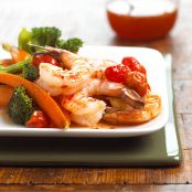 Saucy Shrimp and Veggies