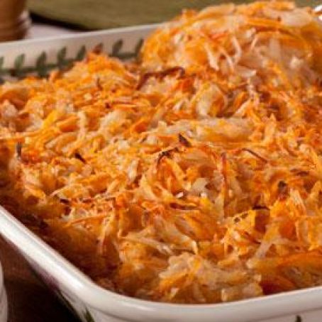 Two-Toned Shredded Potatoes