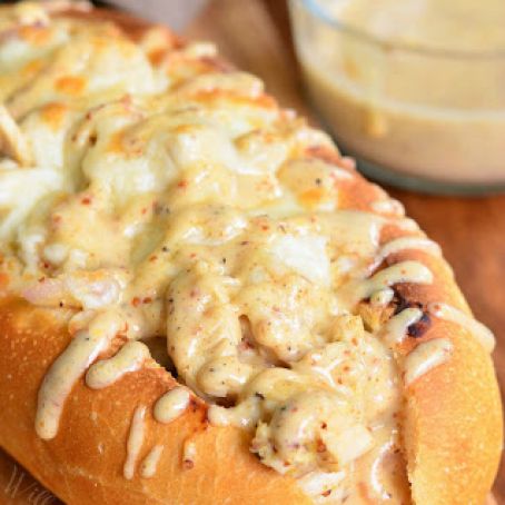 White BBQ Chicken Subs
