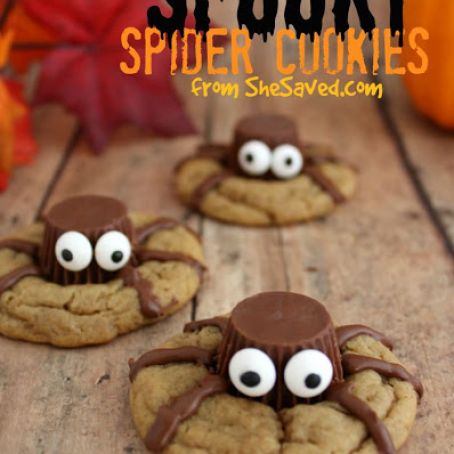 Spooky Spider Cookies