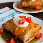 Baked Chimichangas