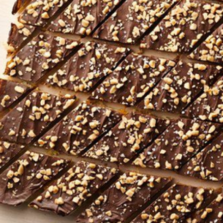 Salted Toffee Bars