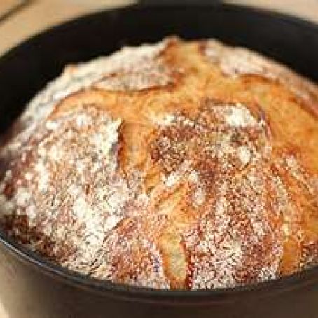 Rustic Cast Iron Pot Bread