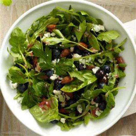 Blue Cheese and Blueberry Tossed Salad Recipe