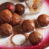 Triple-Chocolate Cake Balls