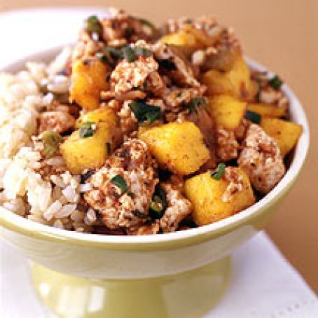 Turkey and Mango Picadillo
