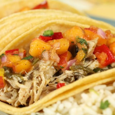 Shredded Chicken and Green Chile Sauce