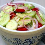 Cucumber and Tomato Salad