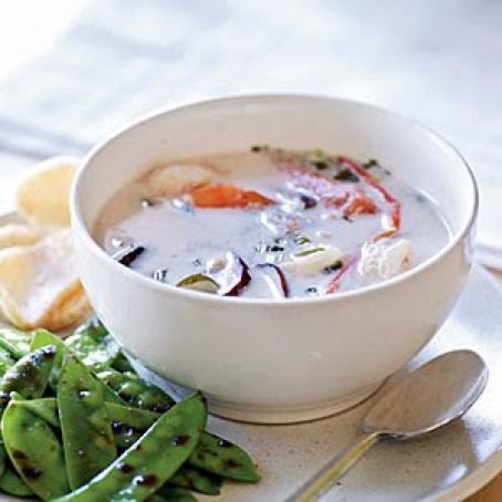 Hot and Sour coconut soup