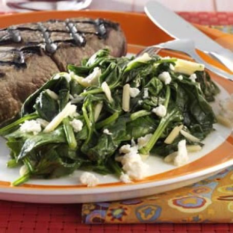 Sides (Spinach & Feta Saute)