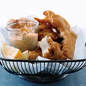Beer-Battered Fish with Smoked-Paprika Mayonnaise