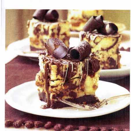 Chocolate Eruption Cheesecake