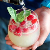 Raspberry Limoncello Prosecco