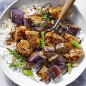 Stir-fried Eggplant w/Ginger