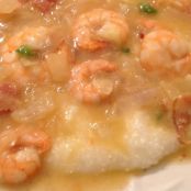 Spicy Garlic Shrimp and Grits