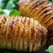 Air Fryer Hasselback Potatoes