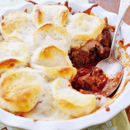 Upside-Down Pizza Casserole