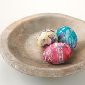 How to Make Silk Tie Easter Eggs