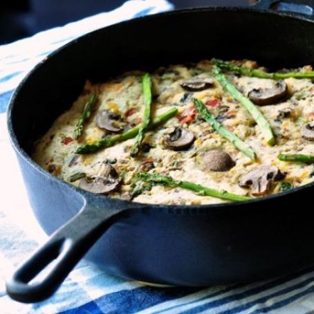 Farmer’s Market Cornbread Casserole, GF