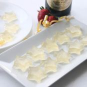 Peach and Vanilla Champagne Jello Shots