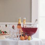 Pomogranite, Tangerine and Cranberry Cocktail
