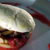 Beet Cakes with Marscapone Cream