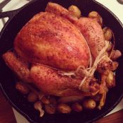 Roast Chicken with Root Vegetables