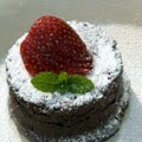 Molten Center Chocolate Cake