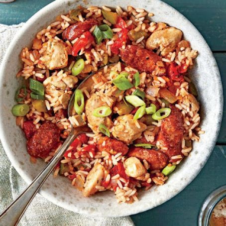 Chicken and Sausage Jambalaya