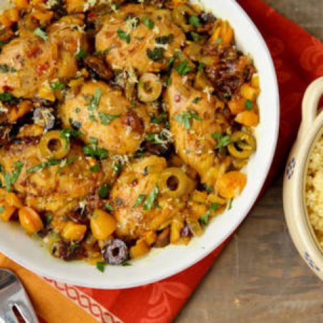 Easy Moroccan Chicken Thighs