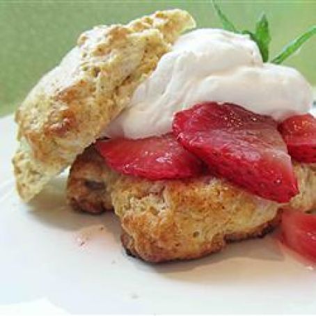 Buttermilk Strawberry Shortcake