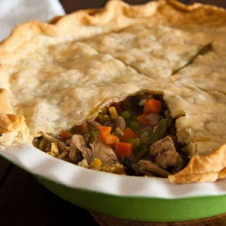 Chicken Marsala Pot Pie