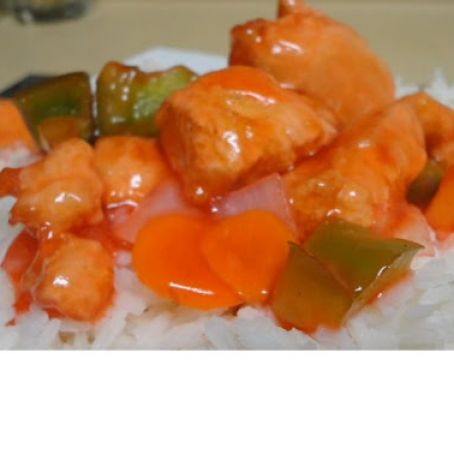 Sweet and Sour Chicken-Restaurant Style